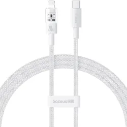 Kabel Baseus Gem USB C-Lightning 20W 1m (biały)