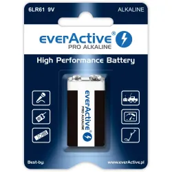 EVERACTIVE BATERIA ALKALICZNA 6LR61 9V - BLISTER (1 SZT.) EV6LR61-PRO