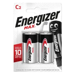 ENERGIZER BATERIA MAX C LR14. 2 szt. Opakowanie ECO
