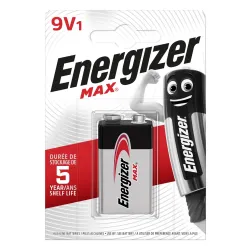 ENERGIZER BATERIA MAX 9V 6LR61. 1 szt. Opakowanie ECO