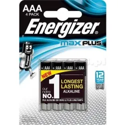 ENERGIZER BATERIA MAX PLUS AAA LR03, 4 ECO