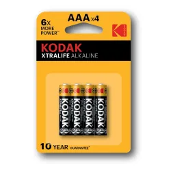 KODAK BATERIE ALKALICZNE XTRALIFE ALK.LR3 BLISTER [KPL=4SZT]