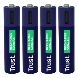 Baterie AAA Trust USB-C RECHARGEABLE BATTERIES 4P