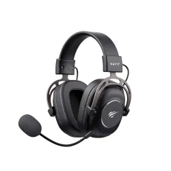 Słuchawki gamingowe Havit 2.4G H2002YG (czarno-ochrowy)