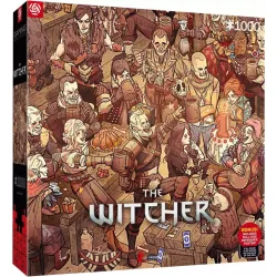 Puzzle Good Loot: The Witcher - Birthday, 1000 elementów