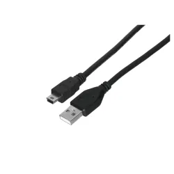 Kabel GEMBIRD CCP-USB2-AM5P-6 (USB M - Mini USB M; 1,8m; kolor czarny)