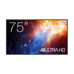 MONITOR OPTOMA LED 75" FP 4K UHD N3751K