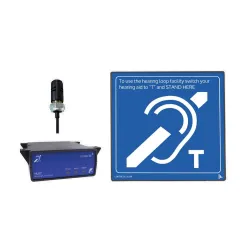 CONTACTA PĘTLA INDUKCYJNA IL-K300-45-00, ZESTAW PĘTLI INDUKCYJNEJ DO MONTAŻU NAD BLATEM Z MIKROFONEM ANTYWANDALOWYM