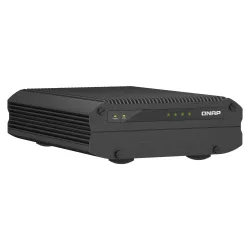 Qnap TS-i410X-8G, Desktop,  4 x 2.5" SATA SSD , Intel Atom x6425E 4C/4T, onboard 8GB (not expandable), 10 x 2.5GbE, Exte