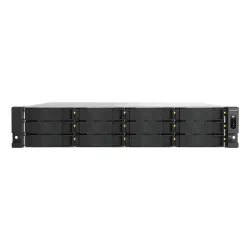 Qnap TS-h1277AXU-RP-R5-16G, 2U, 12 x 3.5" SATA, AMD Ryzen Pro 7645 6/12, 16 GB UDIMM DDR5 non-ECC (max. 128GB ), 2 x 2.5