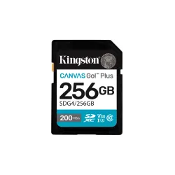 Karta pamięci Kingston Canvas Go Plus SDG4/256GB (256GB; Class U3, V30; Karta pamięci)