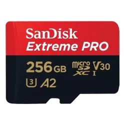SANDISK EXTREME PRO microSDXC 256GB 200/140 MB/s A2