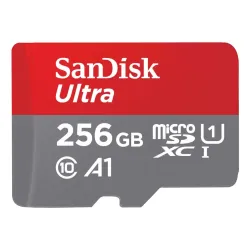 SANDISK ULTRA microSDXC 256GB 150MB/s + SD ADAPTER