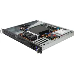 Platforma ASRock Rack (1U) AMD Ryzen 7000 (2xSFF, 2xGbE, Fixed PSU, IPMI)