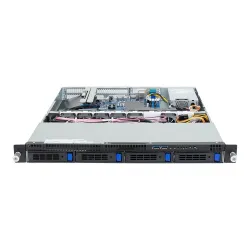 Platforma Gigabyte Rack (1U) R123-X00-AA01 Intel E-24XX (4x 3,5" SATA HS, 1xM.2, 2x1Gbe, IPMI, 1x400W)