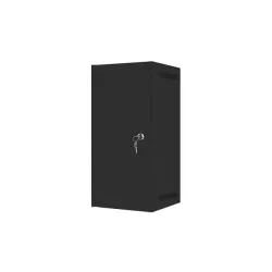 LANBERG SZAFA WISZĄCA RACK 10" 12U 280X310 CZARNA, DRZWI METALOWE (FLAT PACK) WF10-2312-00B