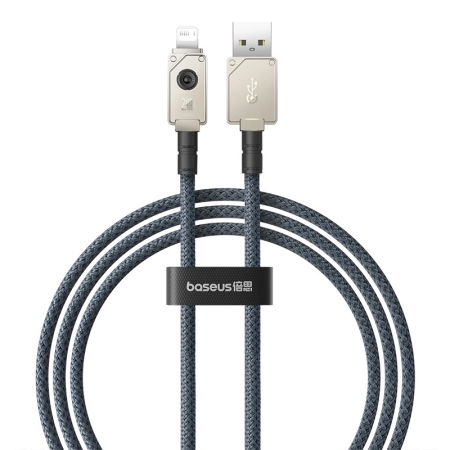 Kabel Baseus Unbreakable USB-Lightning 2.4A 1m (biały)