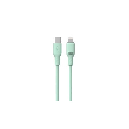 Kabel Havit Typ C-Lightning CB6281 1.0m (zielony)