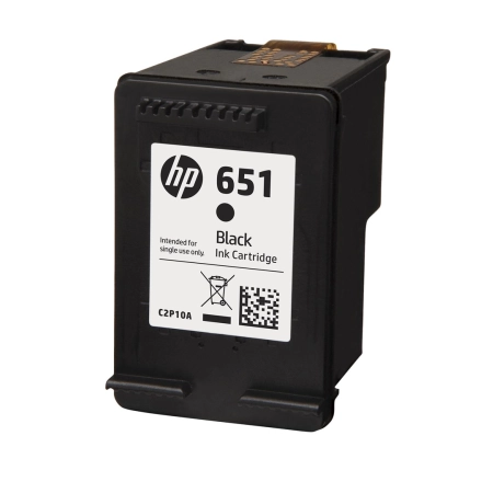 Tusz HP czarny HP 651, HP651=C2P10AE, 600 str.