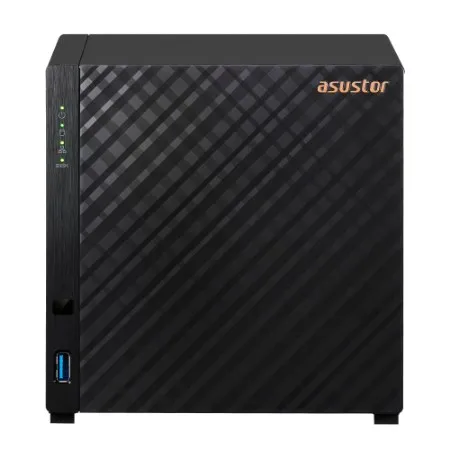 NAS Asustor AS1204T; Tower; 4x (3.5" SATA HDD/ 2.5" SSD); Realtek RTD1619B, 1GB DDR4, 1x 2.5GbE, 3x USB 3.2