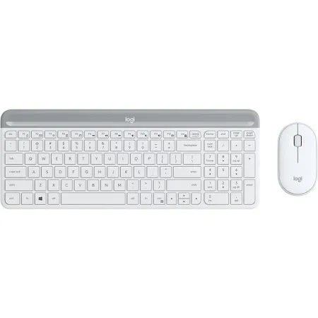 Klawiatura + mysz Logitech MK470 Biały