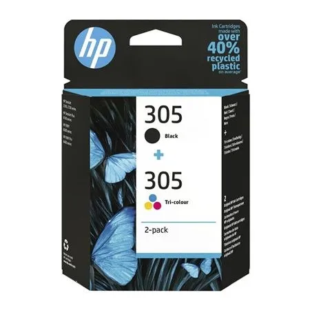 Hp Tusz czarny+kolor HP305= 6ZD17AE