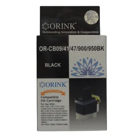 Tusz Czarny Zamiennik Brother LC900BK do DCP-110C DCP-115C DCP-117C 24ml Orink