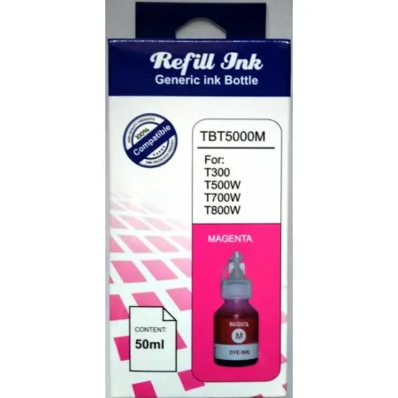 Tusz Czerwony Zamiennik Brother D100 do DCP-T430W DCP-T435W DCP-T436W 50ml Orink