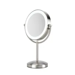 Lusterko kosmetyczne Babyliss 9437E dwustronne x8 LED