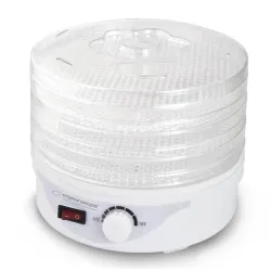 Suszarka do grzybów, owoców i jarzyn Esperanza "DELICATESSE" EKD003 biała