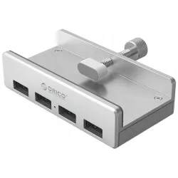 Hub USB Orico MH4PU-P-SV-BP 4x USB-A, 5Gbps, aktywny, biurkowy