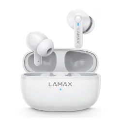 Słuchawki bezprzewodowe LAMAX Clips1 Play White BT 5.3 USB-C IPX4 7godz