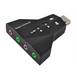 Karta dźwiękowa 7w1 Savio AK-08 Virtual 7.1CH, Plug & Play Karta dźwiękowa 7w1 Savio AK-08 Virtual 7.1CH, Plug & Play