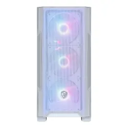 Obudowa MSI MAG FORGE M100R WHITE mATX z oknem, bez zasilacza