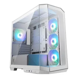 Obudowa MSI MAG PANO M100R PZ WHITE M-ATX Micro Tower z oknem, bez zasilacza Obudowa MSI MAG PANO M100R PZ WHITE M-ATX Micro Tower z oknem, bez zasilacza