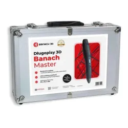 Walizka długopisów Banach 3D Master z powerbankami (6 szt.) Walizka długopisów Banach 3D Master z powerbankami (6 szt.)