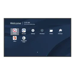 Monitor ViewSonic CDE6531-1C 65" 4K Digital Signage Display 24/7