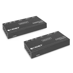 Przedłużacz/Extender DIGITUS HDMI 4K30Hz 70m po skrętce HDBaseT HDCP 2.2 IR RS232 PoC (Power over Cable) (zestaw)