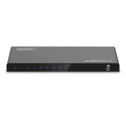 Przełącznik/Switch DIGITUS HDMI 5x1, 4K/60Hz UHD z HDR, 18 Gbps, HDCP 2.2