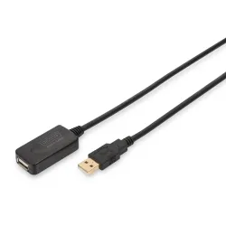 Kabel przedłużający aktywny DIGITUS DA-70130-4 USB 2.0 5m Kabel przedłużający aktywny DIGITUS DA-70130-4 USB 2.0 5m