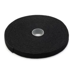 Taśma rzepowa DIGITUS 10m/15mm (rolka) czarna Taśma rzepowa DIGITUS 10m/15mm (rolka) czarna