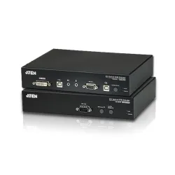 Extender światłowodowy KVM ATEN HDBaseT DVI/USB/AUDIO CE690 (CE690-AT-G) 20km