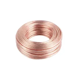 Kabel głośnikowy Lanberg 2x4.0mm2 25m przezroczysty