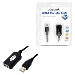 Kabel repeater USB 2.0 LogiLink UA0001A USB (M) > USB (F) 5m Kabel repeater USB 2.0 LogiLink UA0001A USB (M) > USB (F) 5m