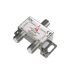 Rozgałęźnik satelitarny Maclean MCTV-495 splitter podwójny 2 wyjścia 1/2 Unicable 5-2400MHz