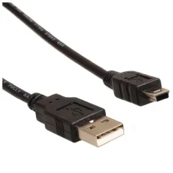 Kabel USB 2.0 Maclean MCTC-749 USB A (M) - Mini USB B (M) czarny, 3m