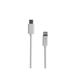 Kabel Natec Prati iPhone / Lightning -> USB-C 1m MFI Biały