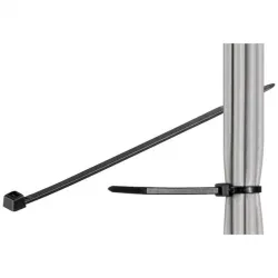 Opaski nylonowe Techly zaciskowe 100x2,5mm, 100 szt., czarne Opaski nylonowe Techly zaciskowe 100x2,5mm, 100 szt., czarne