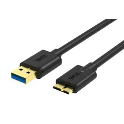 Kabel USB Unitek Y-C461GBK USB 3.0 microB/USB M/M 1m