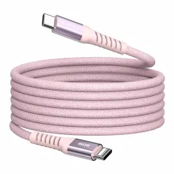 Kabel Verbatim USB-C(M) - USB-C(M) 1,2m, 60W, PD, różowy